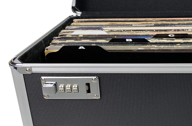 Vaultz Vinyl Record Storage Dividers A-Z - 26 Record Holder Organizer Guides - Alphabetical Vinyl LP Dividers for Album Crate, Collection Library Bin, Black - Image 4
